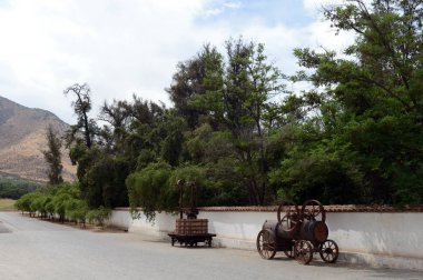  Şili şaraphane Santa Rita.