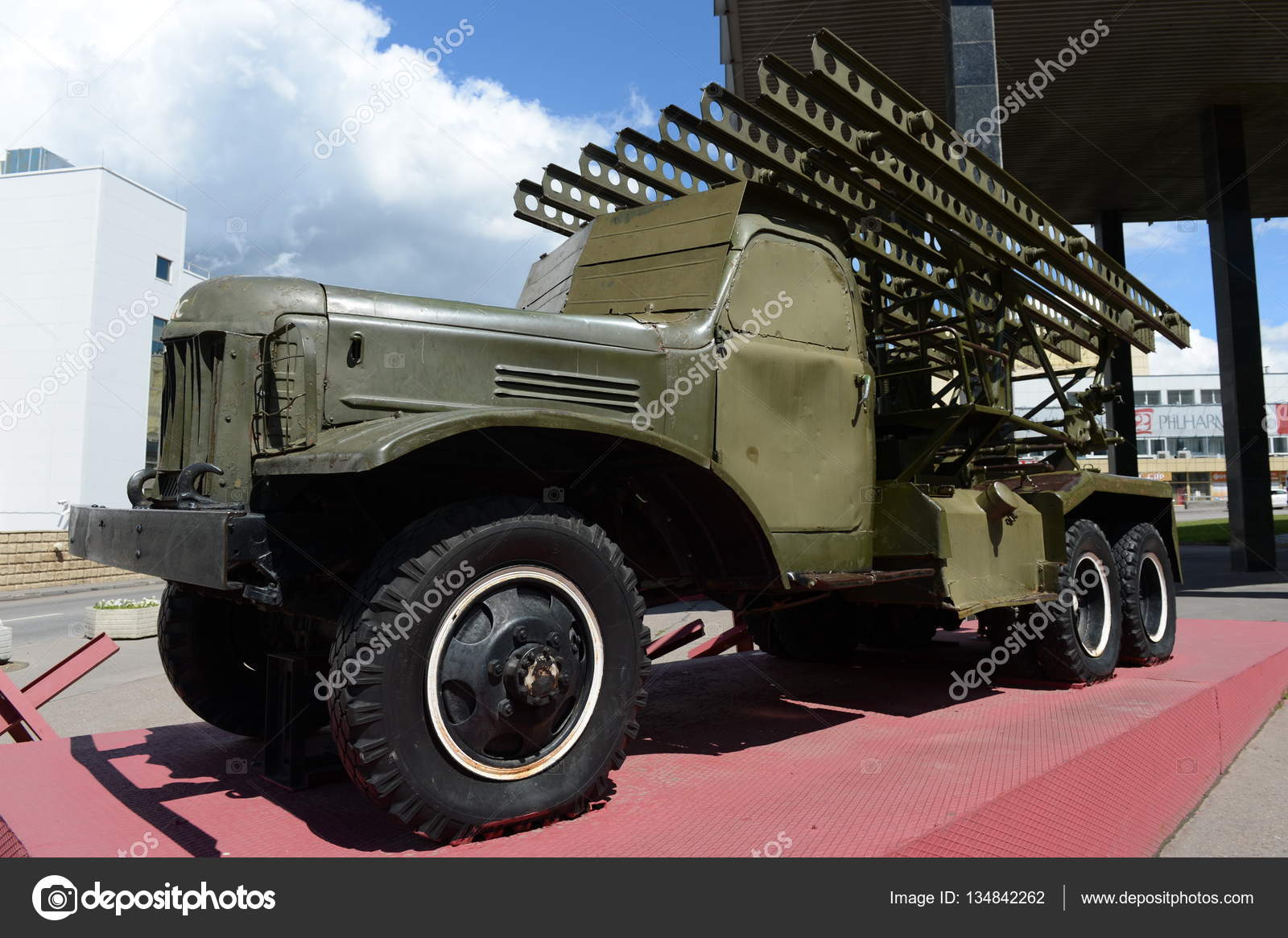 Пусковая Установка БМ-13 "Катюша" На Базе ЗИС-151 Музей Обороны.