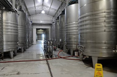  Paslanmaz çelik Viu Manent şarap şarap için fermantasyon tankları.