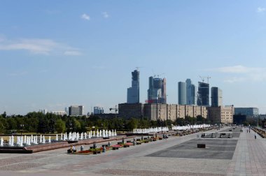 Poklonnaya tepe üzerinde zafer Parkı.