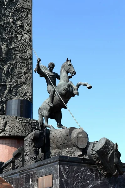 St. George the victorious on Poklonnaya hill. — Stock Photo, Image