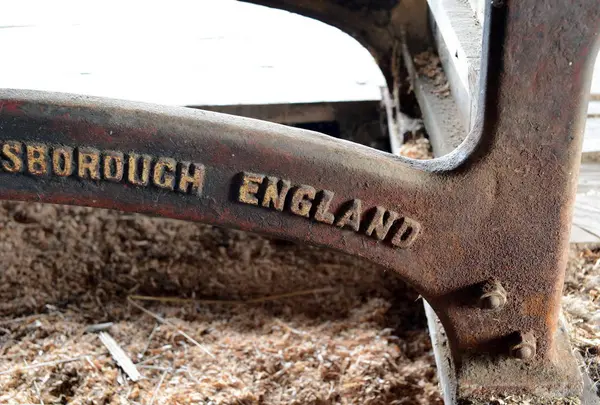 Oude Engelse machine op het landgoed Herberton. — Stockfoto