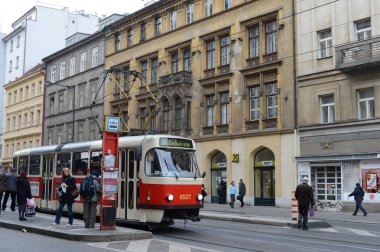  Prag tramvay.