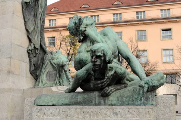 Denkmal für Frantiek palack Palack Platz. — Stockfoto