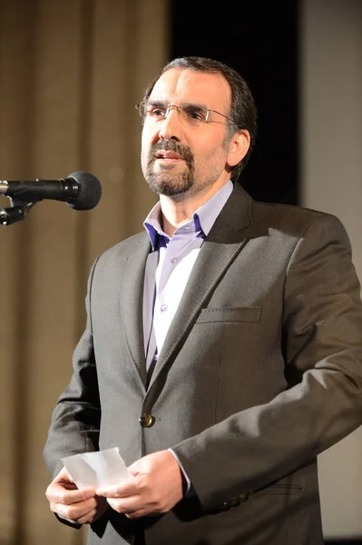 Embajador extraordinario y plenipotenciario de la República Islámica del Irán en la Federación Rusa Mehdi Sanai . — Foto de Stock