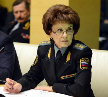  The Deputy Director of the Federal bailiffs ' service - Deputy chief bailiff of the Russian Federation Tatiana Ignatieva. clipart