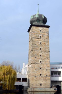 Sitkowska su kulesi Masaryk Prag'da sahildeki.