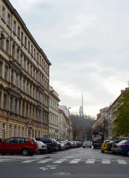 Prague is a city and the capital of the Czech Republic is a traditional European cultural center.Views of the City. — Stock Photo, Image