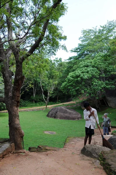 Sigiriya rock kertek. — Stock Fotó