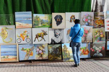  Eski Arbat ticaret resimler.