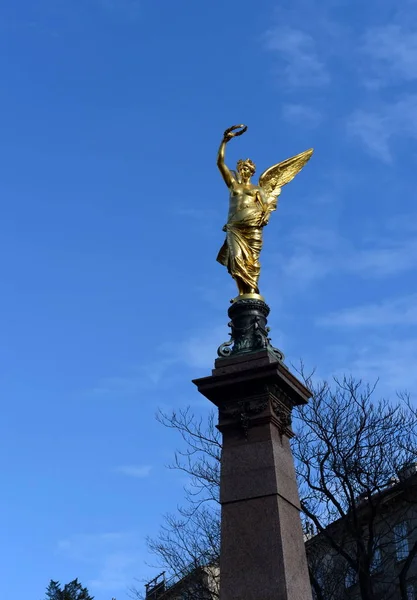 Vienna - capital of Austria. A monument to burgomaster Johann Liebenberg. — Stock Photo, Image