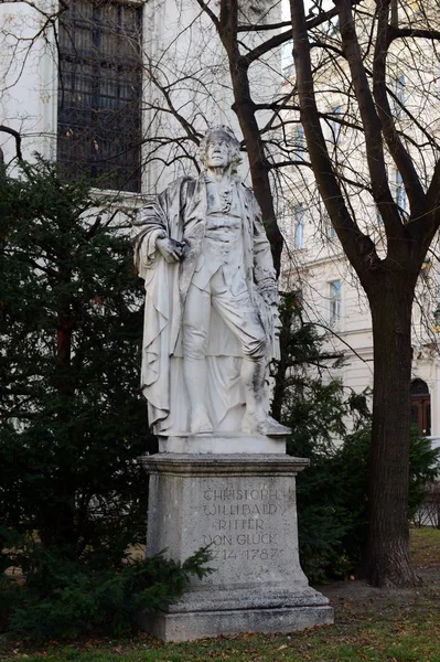 Pomník rakouského skladatele Christoph Willibald von Gluck. — Stock fotografie