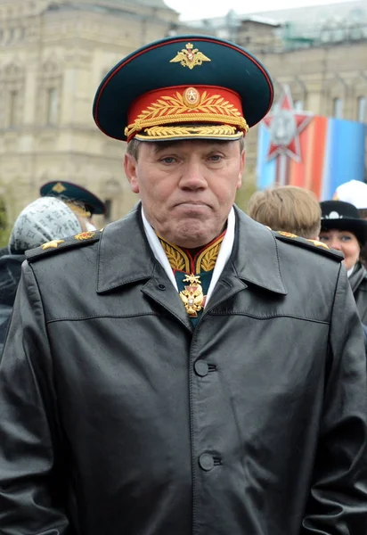 러시아의 일반 직원의 최고 무장 세력 첫 대리 국방 장관, 육군 일반 발레리 Gerasimov — 스톡 사진