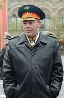 Rus Genel Kurmay Başkanı silahlı kuvvetleri ilk Yardımcısı Savunma Bakanı, ordu genel Valery Gerasimov