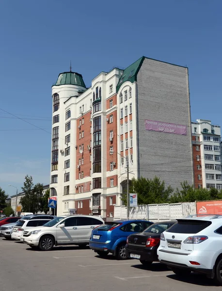 El hotel "Alisa" en Barnaul . — Foto de Stock