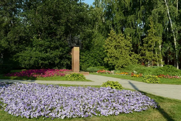  Maxim Caplina - askeri devrimci Komite ve işçilerin Barnaul Konseyi Başkanı Anıtı Barnaul 've askerler' milletvekilleri.