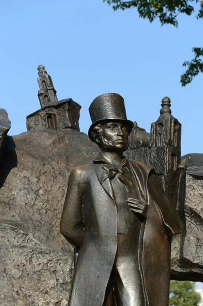  Rus şair Alexander Pushkin Vitebsk içinde anıt.