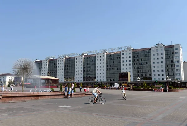 Victory Square in Vitebsk. — Stock Photo, Image