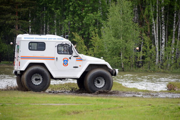  Off-road vehicle TRAKOL Noginsk rescue center EMERCOM of Russia.
