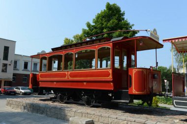  İlk Vitebsk tramvay anıt.