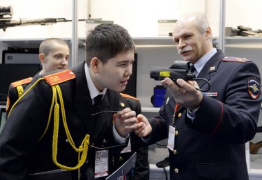  Polis Moskova Cadet Kolordu öğrenciler Uluslararası Sergisi 