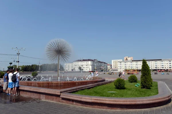 Victory Square in Vitebsk. — Stock Photo, Image