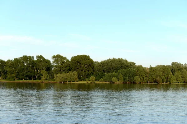 The Ob River near the city of Barnaul. — Stock Photo, Image