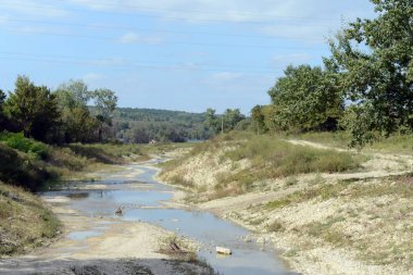 Krasnodar topraklarının Kırım bölgesinde Neberjay Nehri