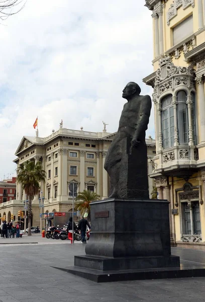 Romul Bosch i Alsina Anıtı. — Stok fotoğraf