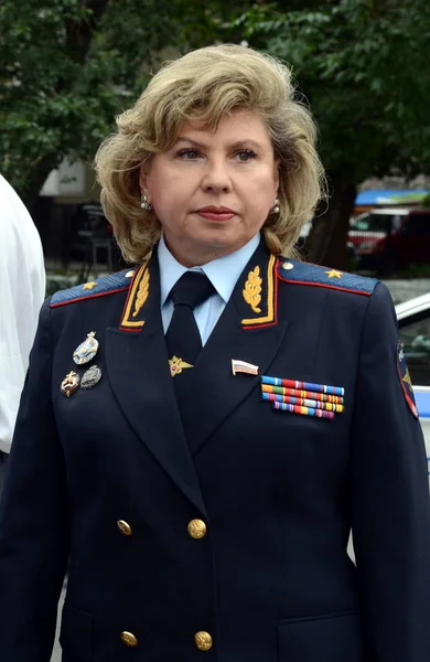 Commissaris voor de mensenrechten in de Russische Federatie Tatyana Moskalkova. — Stockfoto