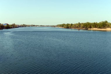Don Nehri yakınında Romanovskaya Köyü, Rostov bölgesi.