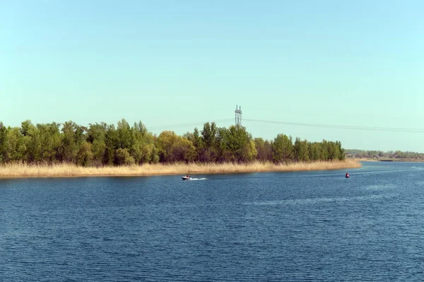 El río Don cerca de la aldea de Romanovskaya, región de Rostov . — Foto de Stock