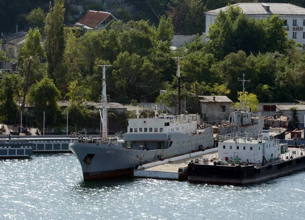 Sevastopol September 2014 Das Kühlschrankschiff Mius Der Südbucht Von Sewastopol — Stockfoto