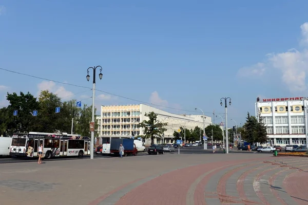 Vitebsk Beyaz Rusya Ağustos 2015 Zamkovaya Caddesi Vitebsk — Stok fotoğraf