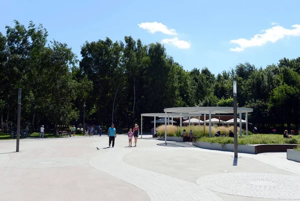 Moskva Rusko Srpna 2017 Nature Historický Park Kuzminki Lublino — Stock fotografie