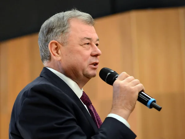 Gobernador de la región de Kaluga Anatoly Artamonov . — Foto de Stock