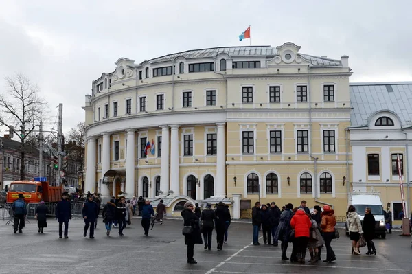 カルーガ ロシア連邦 2017 Torg 広場の市政府の建物 — ストック写真