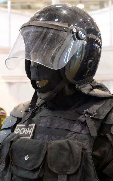 Mannequin en tenue des forces spéciales du Service Pénitentiaire Fédéral — Photo