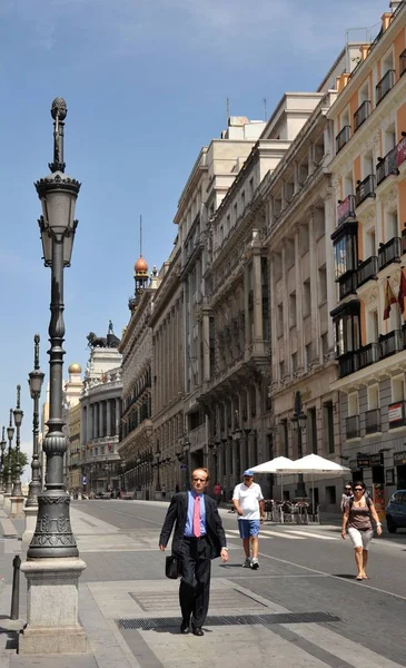 Madrid Espagne Juillet 2011 Vue Sur Ville Capitale Espagnole — Photo