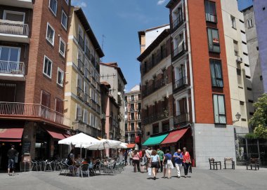 İspanyol başkenti Madrid, İspanya - 2 Temmuz, 2011:City görünümlerini.