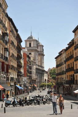 İspanyol başkenti Madrid, İspanya - 2 Temmuz, 2011:City görünümlerini.