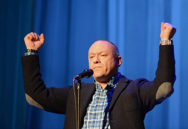 Famoso cantante y compositor ruso Yevgeny Kobyliansky . — Foto de Stock