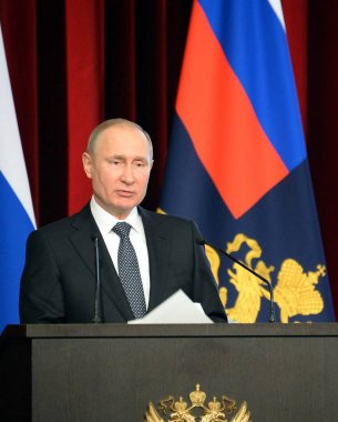   Rusya Devlet Başkanı Vladimir Putin.
