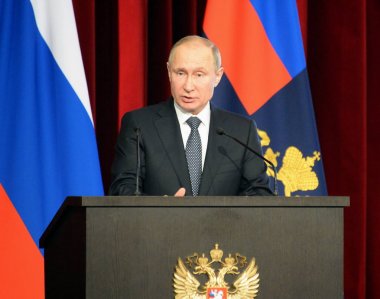   Rusya Devlet Başkanı Vladimir Putin.