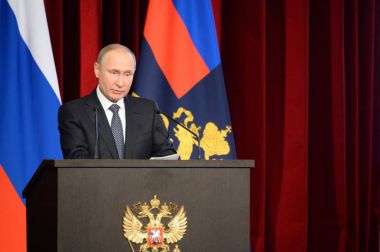   Rusya Devlet Başkanı Vladimir Putin.