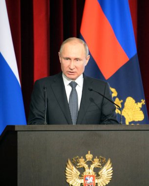   Rusya Devlet Başkanı Vladimir Putin.