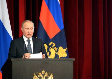   Rusya Devlet Başkanı Vladimir Putin.
