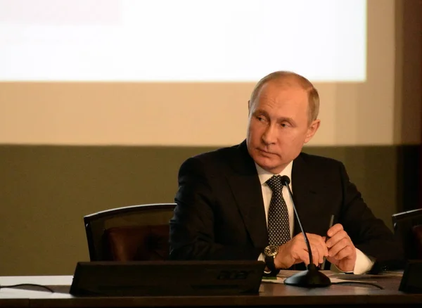 Presidente russo Vladimir Putin. — Fotografia de Stock