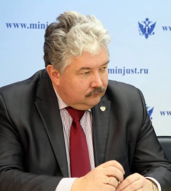  Rus siyasi, devlet ve bilimsel şekil. Doktor hukuk, 2018 yılında cumhurbaşkanlığı seçimlerinde aday, Sergei Baburin.