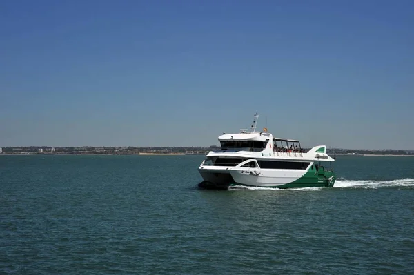 Cadiz Spain July 2011 Ships Harbor Seaport Cadiz Shores Cadiz — Stock Photo, Image